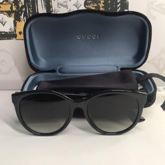 Authentic Gucci GG0636SK 001 Cat-Eye Sunglasses ✨ - Picture 11 of 11